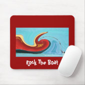 Rock The Boat - Gepersonaliseerd Muismat (Met muis)