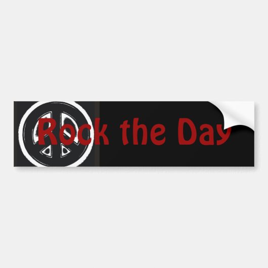 Rock the Day 2008 Bumpersticker (Voorkant)