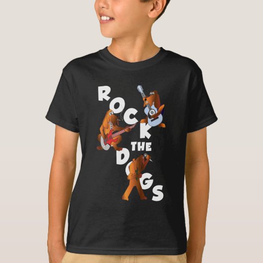 Rock The Dogs Kind T-shirt (Voorkant)