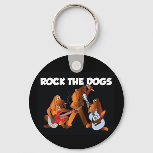Rock The Dogs Sleutelhanger (Voorkant)