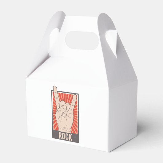 Rock The Party Bedankdoosjes (Achterkant)
