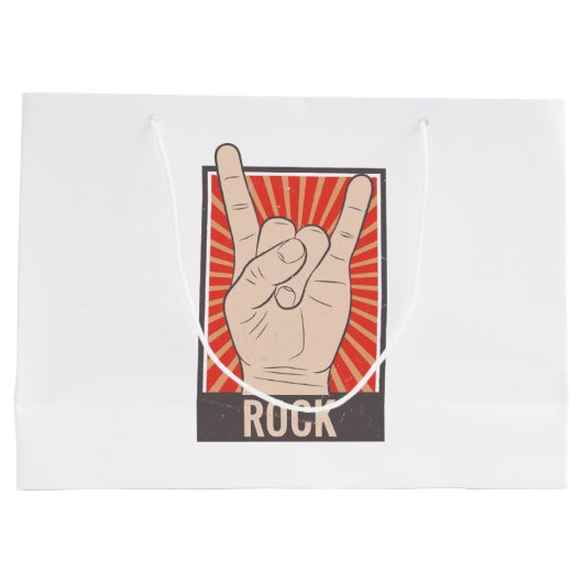 Rock The Party Groot Cadeauzakje (Achterkant)