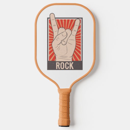 Rock The Party Pickleball Paddle (Achterkant)