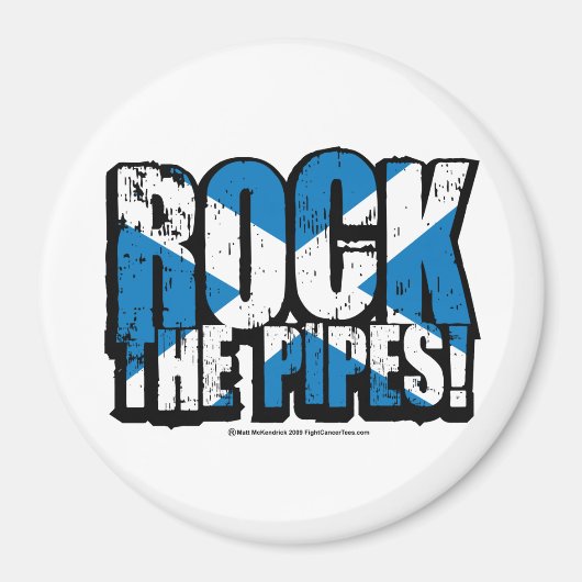 Rock the Pipes Magneet (Voorkant)