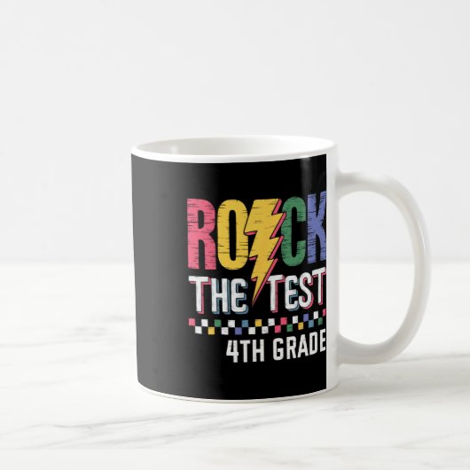 Rock The Test 4e leerjaar testdag docent student Koffiemok (Rechts)