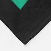 Rock The Test Testing Day Retro Motivational Teach Fleece Deken (Hoek)