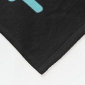 Rock The Test Testing Day Retro Motivational Teach Fleece Deken (Hoek)