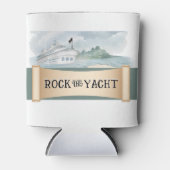 Rock the Yacht Koelbox Party Favor Blikjeskoeler (Voorkant)