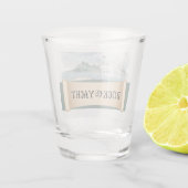 Rock the Yacht Shot Glass Party Favor Glas (Achterkant)