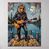 Rock 'Til The Roar beroemd gemaakt door Lakeside L Poster (Voorkant)