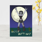 Rock 'Til You Drop Kaart (Gele Bloem)