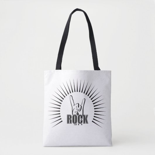 Rock Tote Bag (Voorkant)