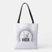 Rock Tote Bag (Achterkant)