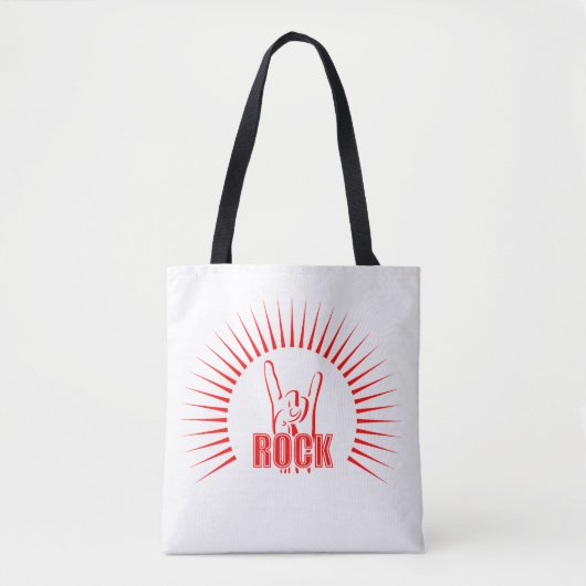 Rock Tote Bag (Voorkant)