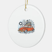 Rock Tour Keramisch Ornament (Links)