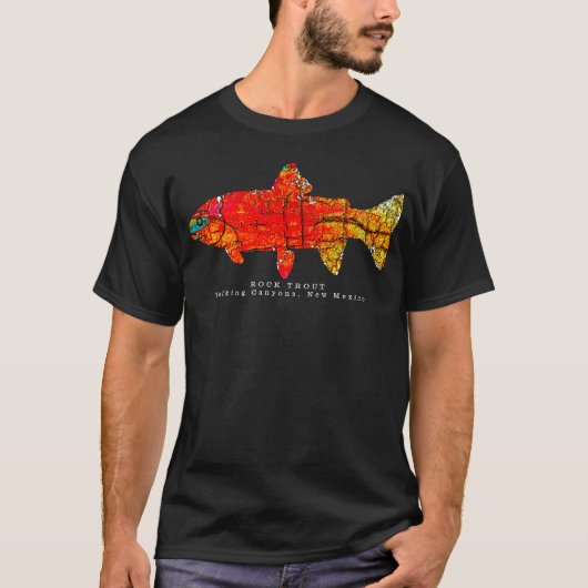 ROCK TROUT T-shirt (Voorkant)