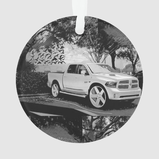 ROCK TRUCK TIME ORNAMENT (achterkant)