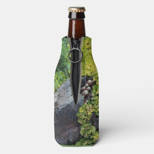 Rock Tuin Kippen Flesjeskoeler (Fles Achterkant)