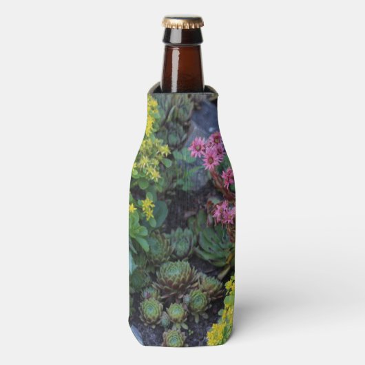 Rock Tuin Kippen Flesjeskoeler (Fles Voorkant)