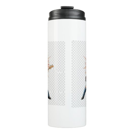 Rock tumbler thermosbeker (Voorkant)