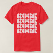 Rock Typografie T-shirt (Design voorkant)