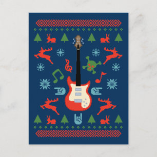 Rock Ugly Sweater Tees Briefkaart