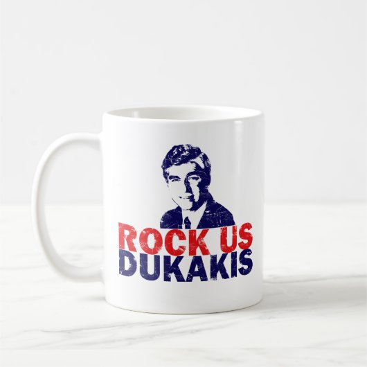 Rock Us Dukakis Koffiemok (Links)