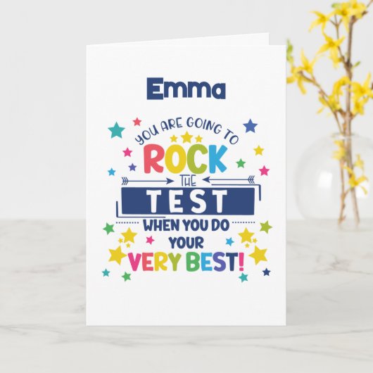 Rock uw test - STATS Kaart (Gele Bloem)