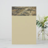 Rock van Joshua Tree Abstracte Natuur Fotografie Briefpapier (Staand voorkant)