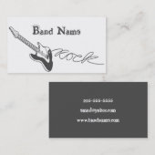 Rock Visitekaartje (Voorkant / Achterkant)