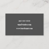 Rock Visitekaartje (Achterkant)