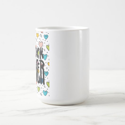 rock voor altijd magische mok (Midden)