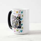 rock voor altijd magische mok (Voorkant links)