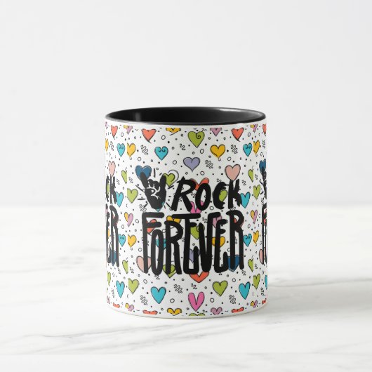 rock voor altijd mok (Midden)