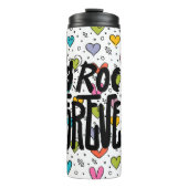 rock voor altijd thermosbeker (Voorkant)