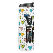 rock voor altijd thermosbeker (Gedraaid links)