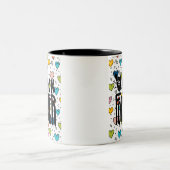 rock voor altijd tweekleurige koffiemok (Center)