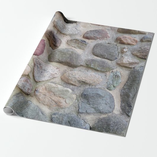 Rock Wall Cadeaupapier (Uitgerold)