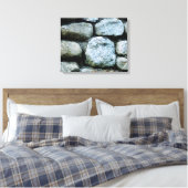 Rock Wall Canvas Afdruk (Insitu (Slaapkamer))