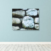 Rock Wall Canvas Afdruk (Insitu (Houten vloer))