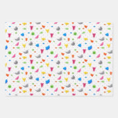 Rock Wall Climbing Climb verjaardagsfeestje Inpakpapier Vel (Voorkant 3)