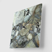 Rock Wall Clock Vierkante Klok (Hoek)