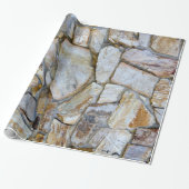 Rock Wall Realistic Texture Cadeaupapier (Uitgerold)