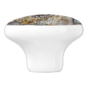 Rock Wall Realistic Texture Photography Eraser Keramische Knop (Zijkant)