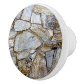 Rock Wall Realistic Texture Photography Eraser Keramische Knop (Rechts)