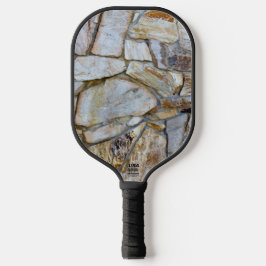 Rock Wall Realistische textuur foto Pickleball Paddle
