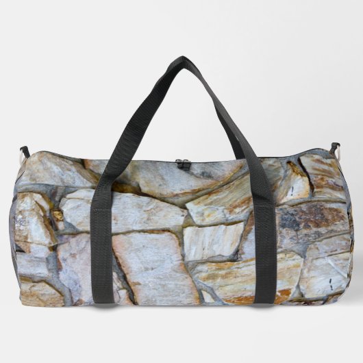 Rock Wall Realistische Textuur Fotografie Rockhoun Plunjezak (Achterkant)