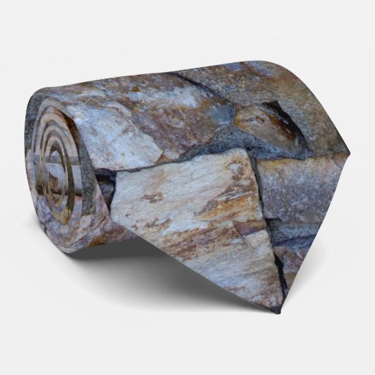 Rock Wall Texture Foto op Stropdas 2 (Opgerold)