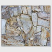 Rock Wall Texture Foto op Wrapping Paper Cadeaupapier (Vlak)