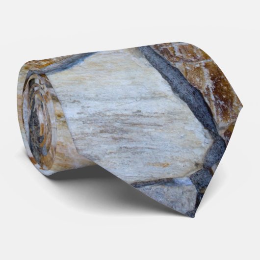 Rock Wall Texture Foto Stropdas (Opgerold)